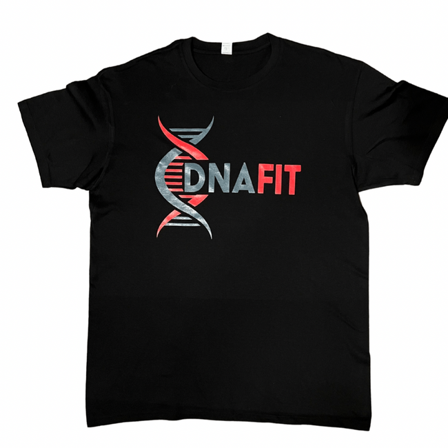 DNA Fit Black Logo T-Shirt